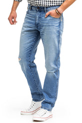 Wrangler Texas Taper Męskie Spodnie Jeansowe Okie W12T7328O 112320077
